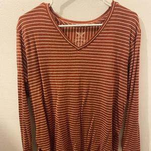 Faded Glory striped long sleeve